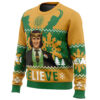 Believe Loki Marvel Ugly Christmas Sweater - Holiday Jumper Sweatshirt - Narides