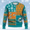 Best 2024 Miami Dolphins Christmas Ugly Sweater - Narides