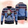 Best Pucking Chirtsmas Ever Blue Hockey Christmas Ugly Sweater - Narides