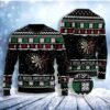 Bester Dartspieler With Christmas Patterns For Darts And Sport Lovers Christmas Limited Ugly Sweater - Narides