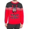 Beware The Krampus Christmas Limited Ugly Sweater - Narides