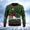 Big Foot Snow Xmas Christmas Limited Ugly Sweater - Narides