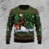 Bigfoot Christmas Ugly Sweater - Narides