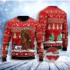 Bigfoot French Bulldog Christmas Awesome Ugly Sweater - Narides