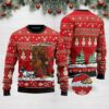 Bigfoot French Bulldog Christmas Us3133 Awesome Ugly Sweater - Narides