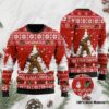 Bigfoot Hide And Seek Word Champion Dab Christmas Awesome Ugly Sweater - Narides