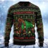 Bigfoot Snow Womens Christmas Limited Ugly Sweater - Narides