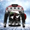 Bigfoot Squatchmas Womens Christmas Awesome Ugly Sweater - Narides