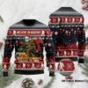 Bilieve In Bigfoot Squatching Through The Snow Christmas Awesome Ugly Sweater - Narides