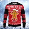 Bite Me Cookie Christmas Christmas Ugly Sweater - Narides