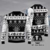 Black And White Jeep Christmas Awesome Ugly Sweater - Narides