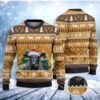 Black Angus Cattle Lovers Christmas On The Farm Christmas Ugly Sweater - Narides