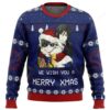 Black Butler Christmas Awesome Ugly Sweater - Narides