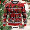 Black Cat Christmas Ugly Sweater - Narides