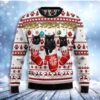 Black Cat Gloves Christmas Christmas Limited Ugly Sweater - Narides