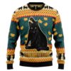 Black Cat Ht081208 Christmas Awesome Ugly Sweater - Narides