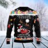 Black Cat Santa Claus Christmas Limited Ugly Sweater - Narides