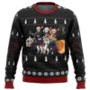 Black Clover Holiday Ugly Christmas Sweater - Holiday Jumper Sweatshirt - Narides