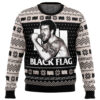 Black Flag Ugly Christmas Sweater - Holiday Jumper Sweatshirt - Narides