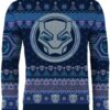 Black Panther Christmas Forever Christmas Ugly Sweater - Narides