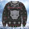 Black Panther Wakanda Forever Marvel Christmas Ugly Sweater - Narides