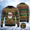 Black Santa Matters Christmas Ugly Sweater - Narides