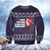 Black Widow I Hope You Have A Kick Ass Christmas Marvel Christmas Limited Ugly Sweater - Narides