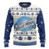 Blue Moon 3d Print Christmas Christmas Christmas Christmas Jumper Limited Ugly Sweater - Narides