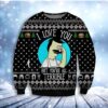 Bob Is Burgers Love You But Youre All Terrible Christmas Limited Ugly Sweater - Narides