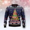 Book Christmas Tree Christmas Christmas Limited Ugly Sweater - Narides