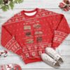 Book Lovers Things I Do At Christmas Time Christmas Awesome Ugly Sweater - Narides