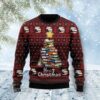 Book Pine Christmas Jumper Limited Ugly Sweater - Narides