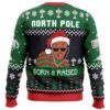 Born and Raised Fresh Prince of Bel-Air Ugly Christmas Sweater - Holiday Jumper Sweatshirt - Narides