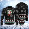 Bowling Christmas Snowflakes Image Noel Pattern Christmas Limited Ugly Sweater - Narides