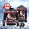 Boxing Lovers Santa Vs Krampus Christmas Limited Ugly Sweater - Narides