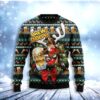 Brewdolph Reindeer Womens Christmas Awesome Ugly Sweater - Narides