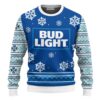 Bud Light Classic Christmas Christmas Christmas Christmas Jumper Ugly Sweater - Narides