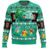 Bulbasaur I Choose You Pokemon Ugly Christmas Sweater - Holiday Jumper Sweatshirt - Narides