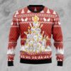 Bunny Tree Xmas Christmas Limited Ugly Sweater - Narides