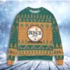 Busch Beer Product Of Usa Pine Tree Snowflake Christmas Awesome Ugly Sweater - Narides