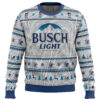 Busch Light Ugly Christmas Sweater - Holiday Jumper Sweatshirt - Narides