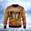 Butterfly Vintage Christmas Awesome Ugly Sweater - Narides