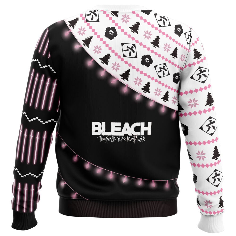 Byakuya Kuchiki Bleach Thousand-Year Blood War Ugly Christmas Sweater - Holiday Jumper Sweatshirt - Narides