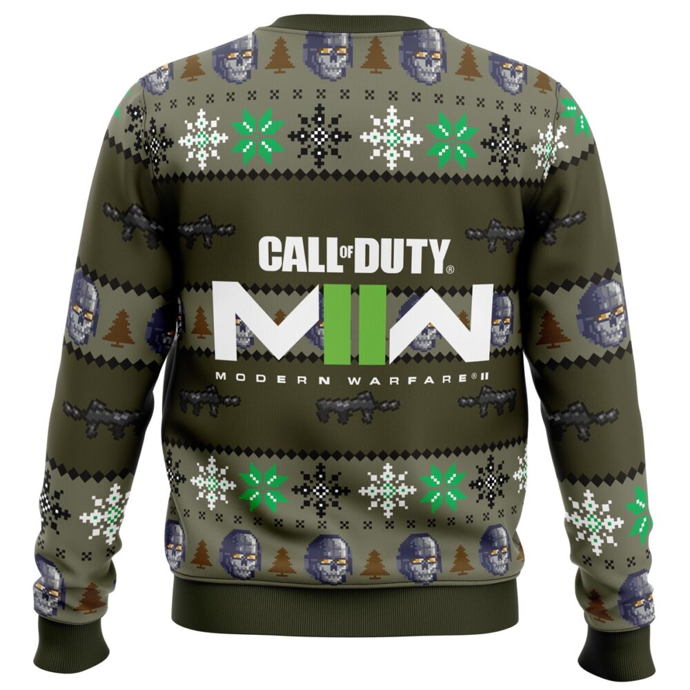 Call of Duty Modern Warfare 2 Ugly Christmas Sweater - Holiday Jumper Sweatshirt - Narides