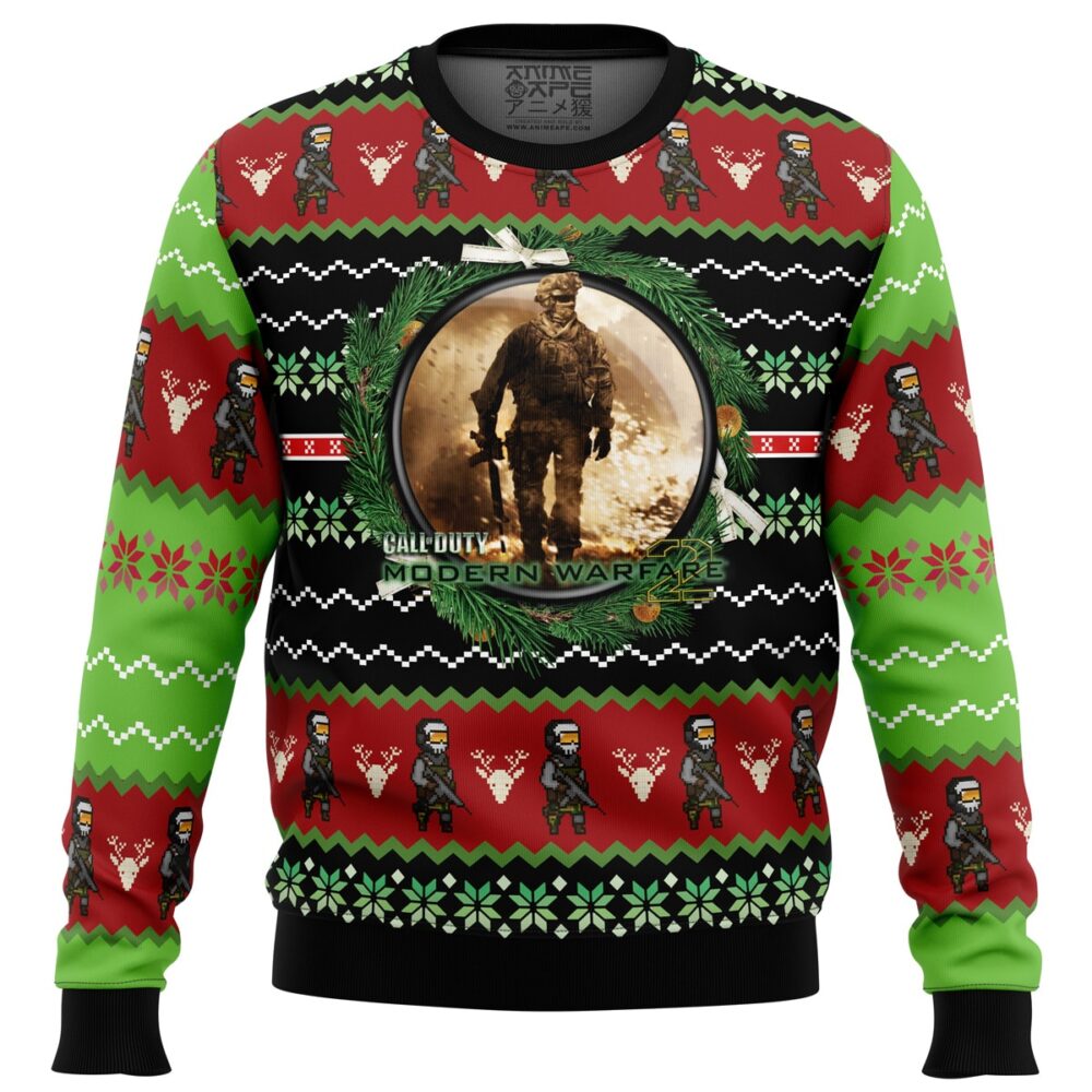 Call of Duty Ugly Christmas Sweater - Holiday Jumper Sweatshirt - Narides