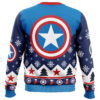 Captain America Ugly Christmas Sweater - Holiday Jumper Sweatshirt - Narides