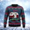 Caravan Home Is Where You Park It Christmas Limited Ugly Sweater - Narides