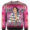 Cardi B I Like Christmas I Like Presents I Like Diamonds In My Stockings Christmas Limited Ugly Sweater - Narides