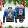 Cardiff City Fc Ho Ho Ho Christmas Awesome Ugly Sweater - Narides