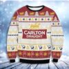 Carlton Draught Beer Christmas Awesome Ugly Sweater - Narides